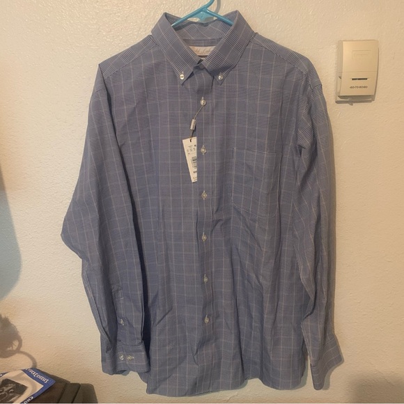 Men’s Roundtree & Yorke Gold Label Button Up Shirt NWT - Picture 7 of 8